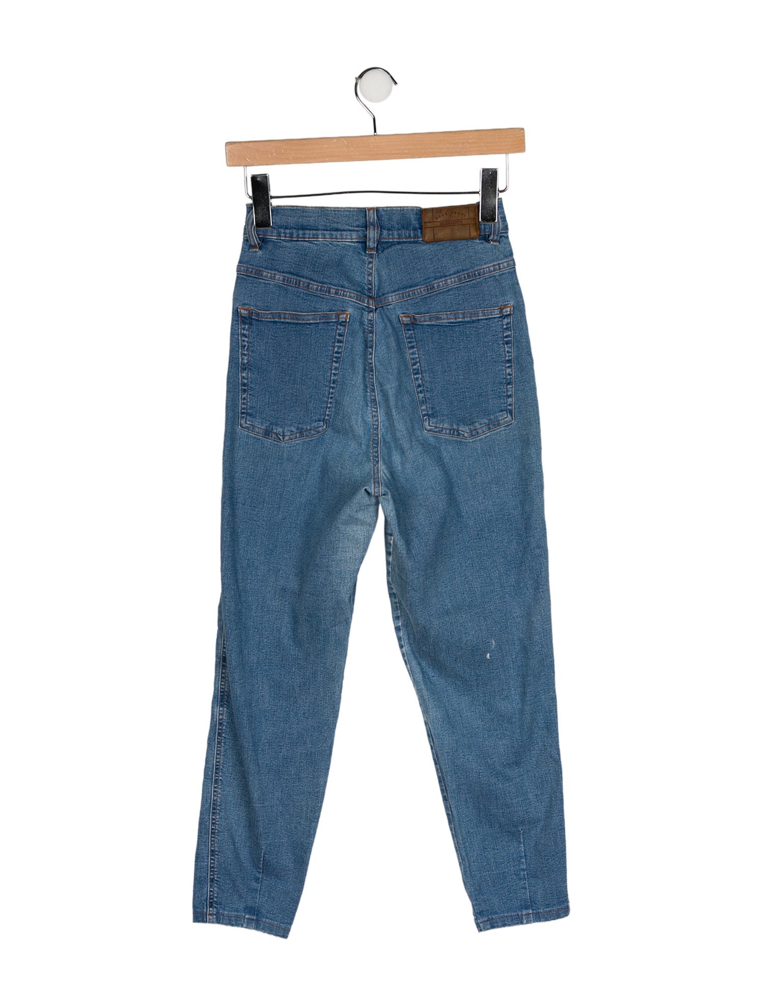 Jil Sander High-Rise Skinny Leg Jeans