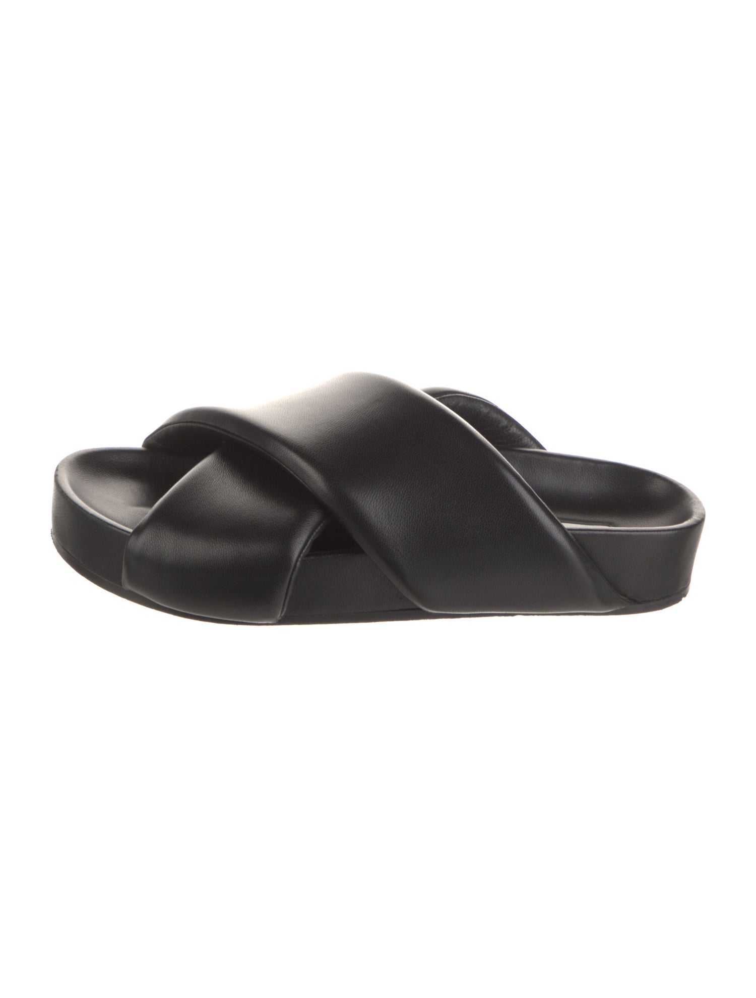 Jil Sander Leather Slides