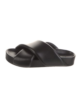 Jil Sander Leather Slides