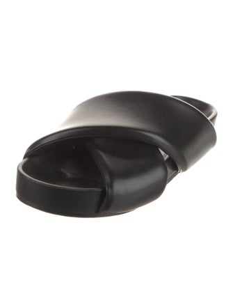 Jil Sander Leather Slides