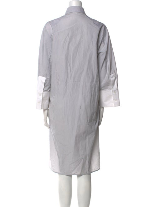 Jil Sander Striped Midi Length Dress