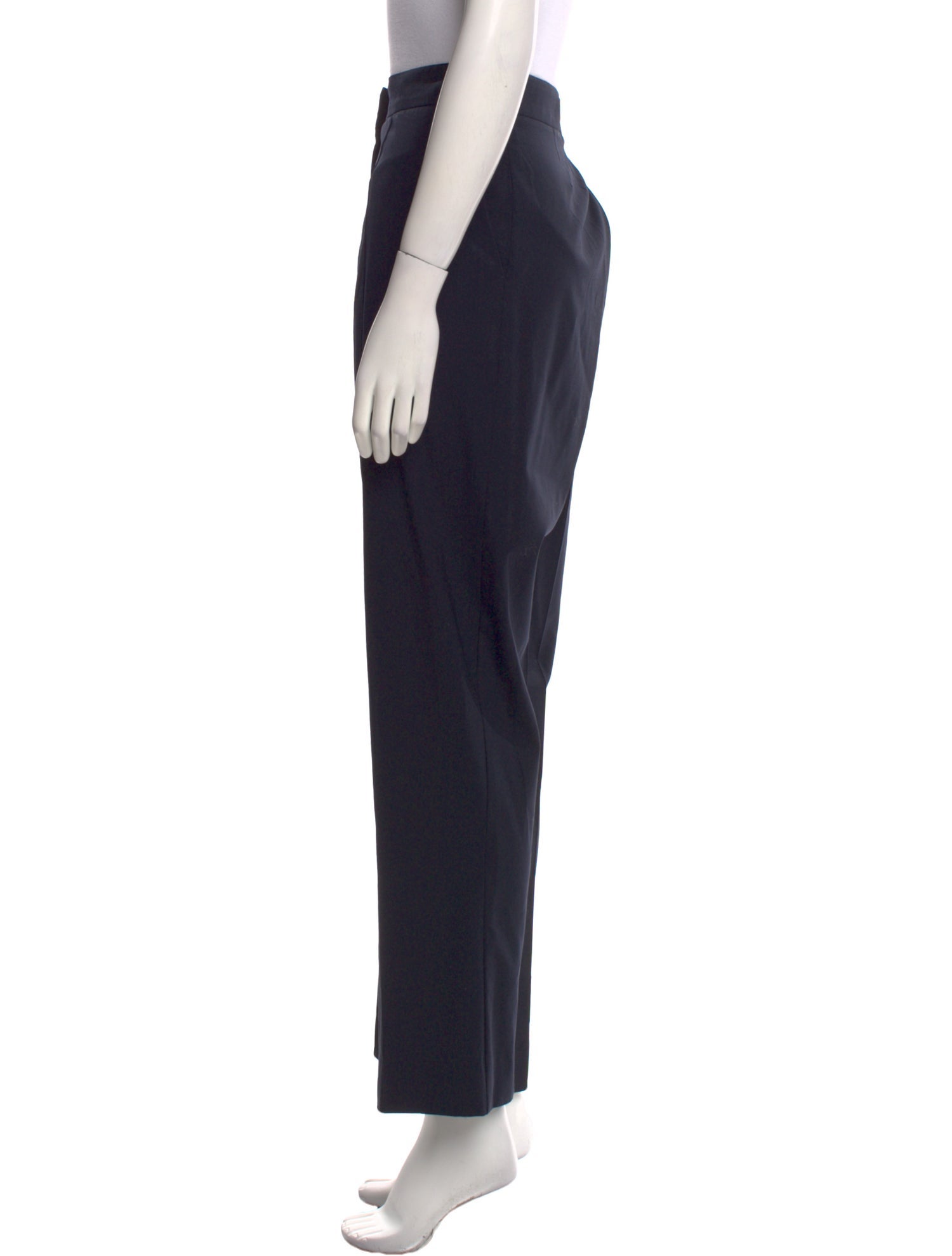 Jil Sander Virgin Wool Straight Leg Pants