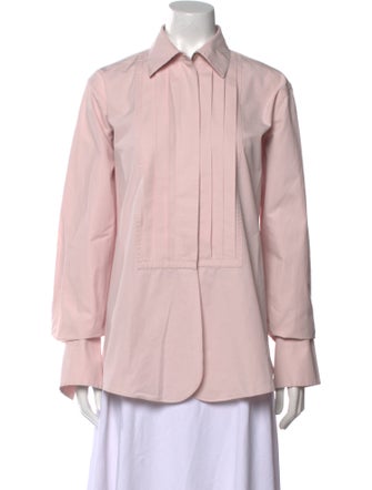 Jil Sander Long Sleeve Button-Up Top