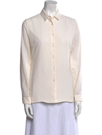 Jil Sander Long Sleeve Button-Up Top