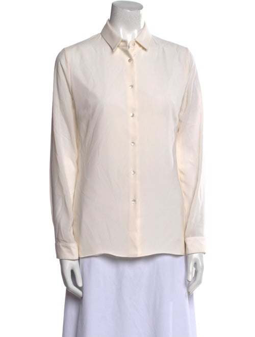 Jil Sander Long Sleeve Button-Up Top