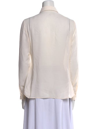 Jil Sander Long Sleeve Button-Up Top