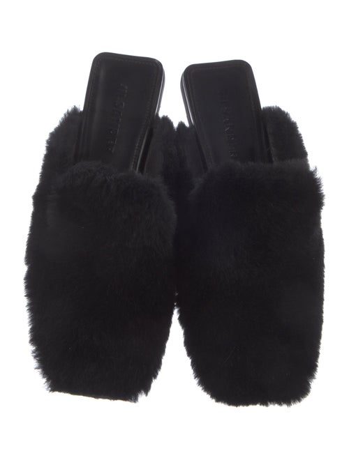 Jil Sander Fur Mules