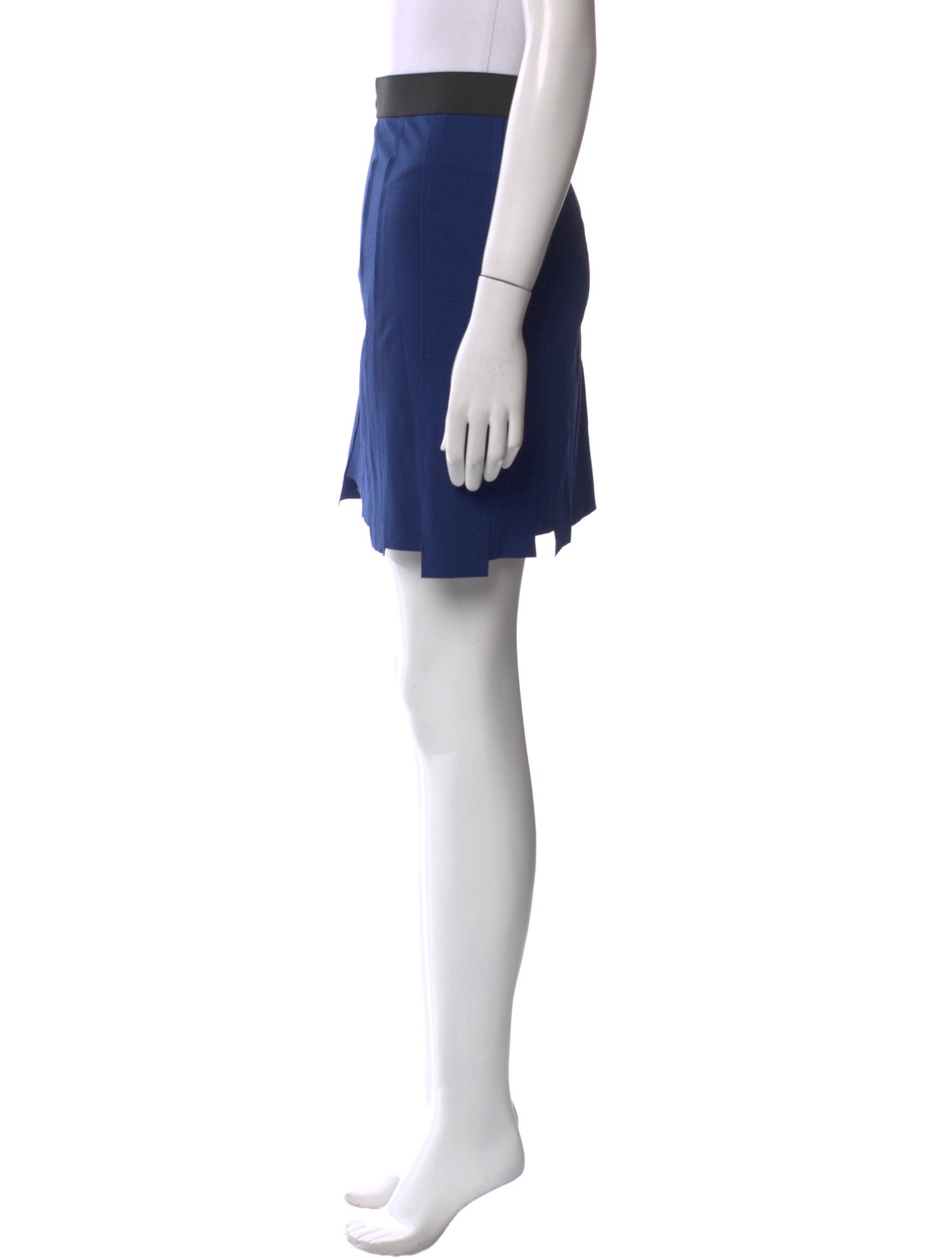 Jil Sander Pleated Accents Mini Skirt