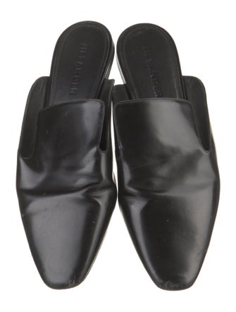 Jil Sander Patent Leather Mules