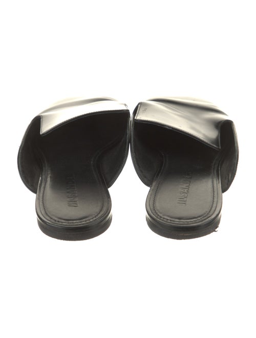 Jil Sander Patent Leather Mules