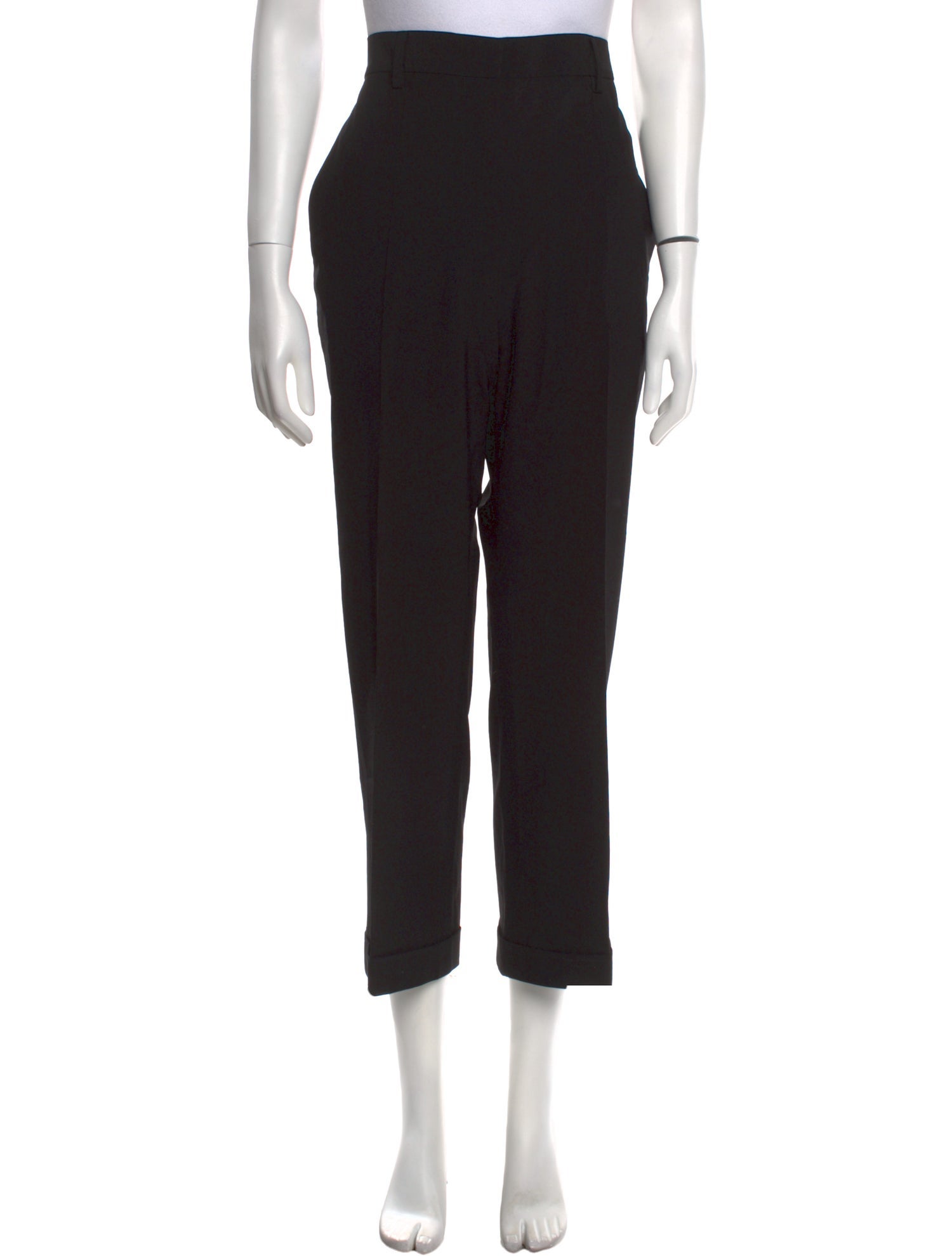 Jil Sander Virgin Wool Straight Leg Pants