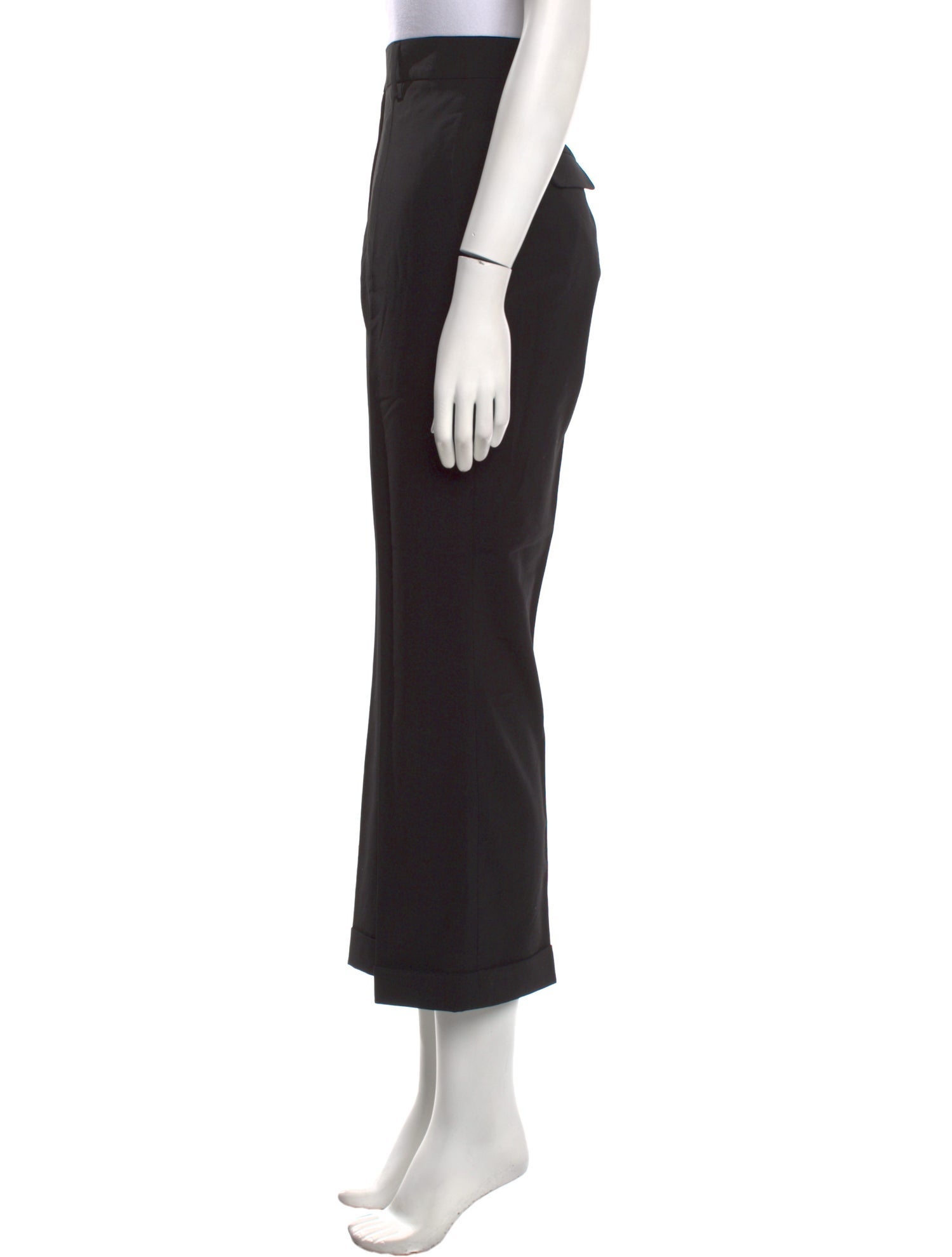 Jil Sander Virgin Wool Straight Leg Pants