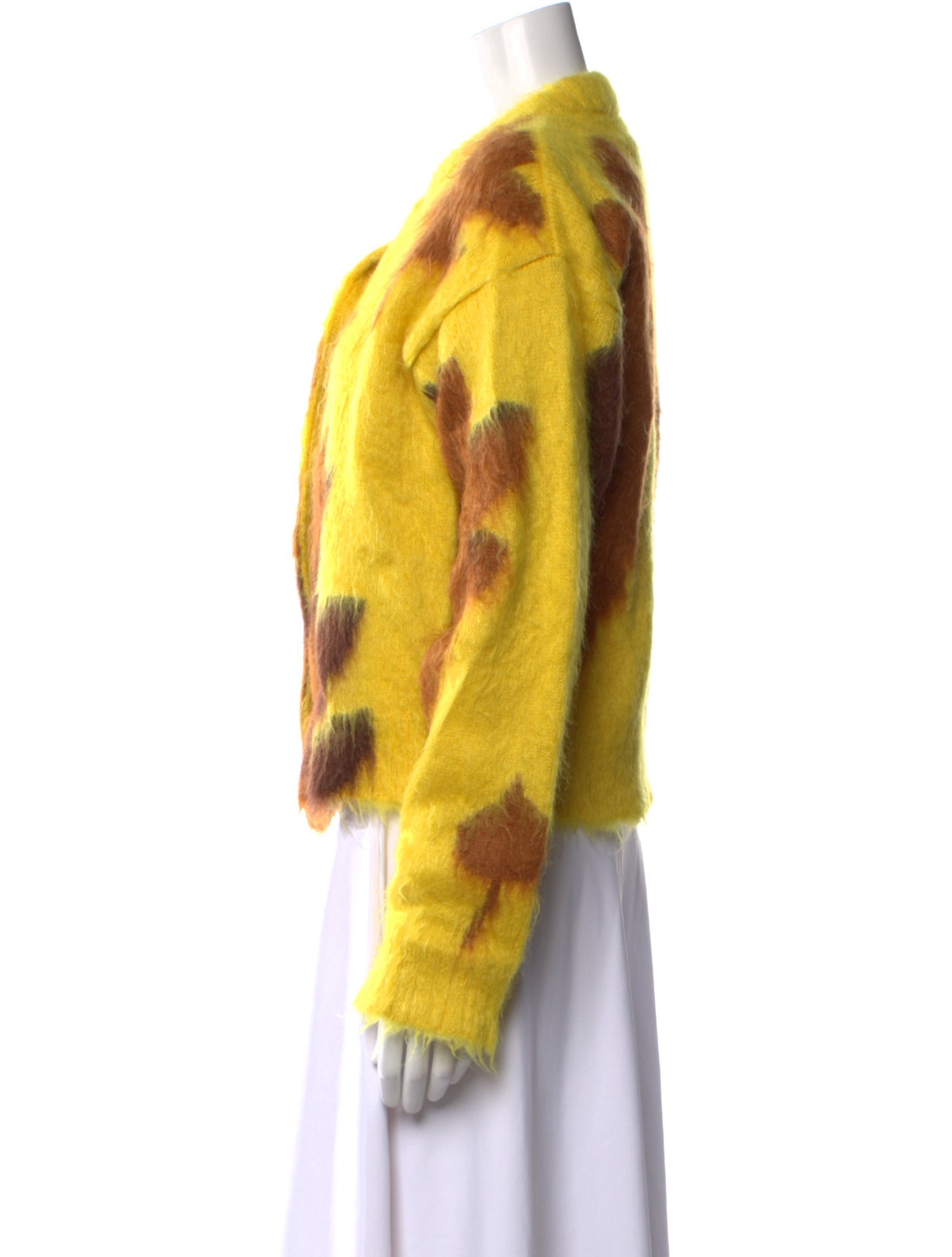 Jil Sander Mohair Printed Sweater