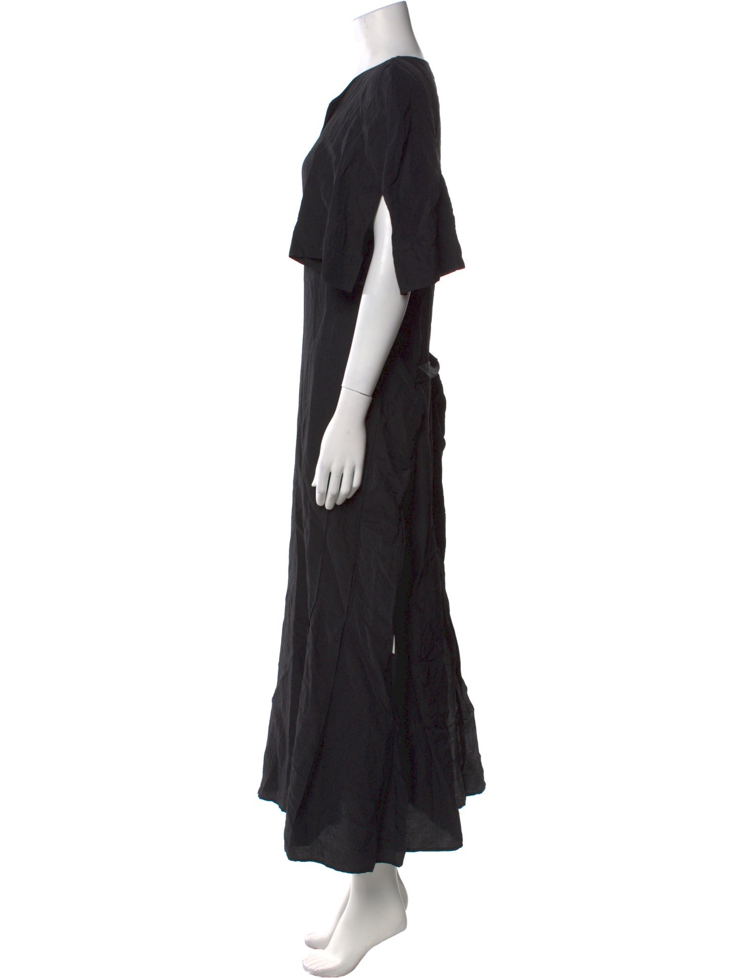 Jil Sander V-Neck Long Dress