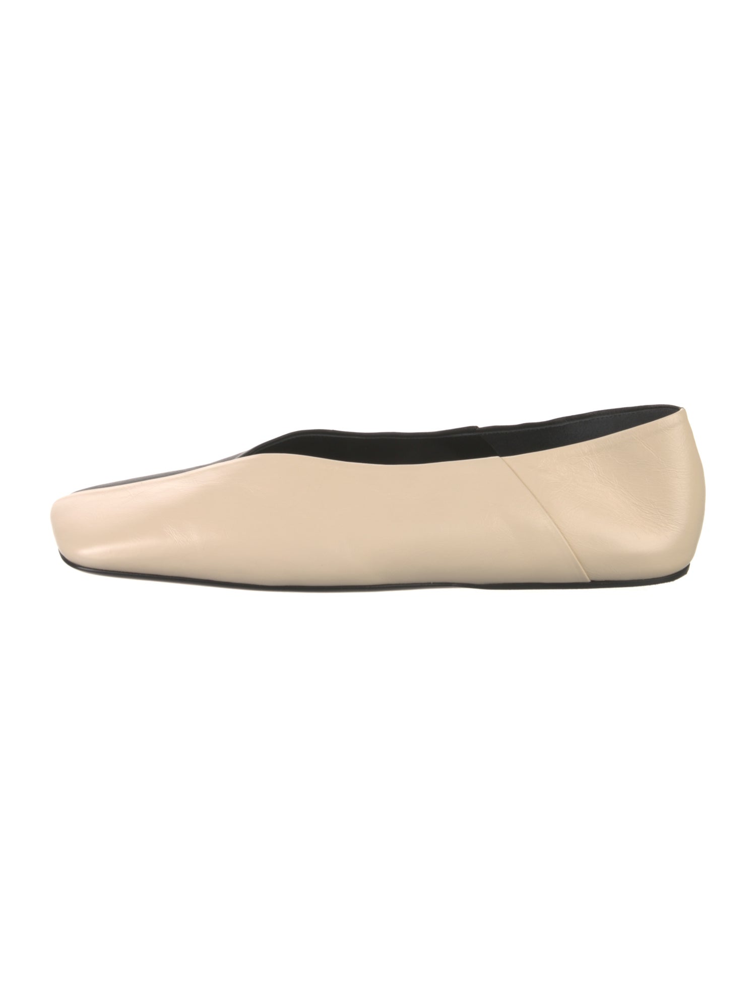 Jil Sander Leather Flats