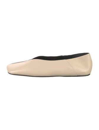 Jil Sander Leather Flats