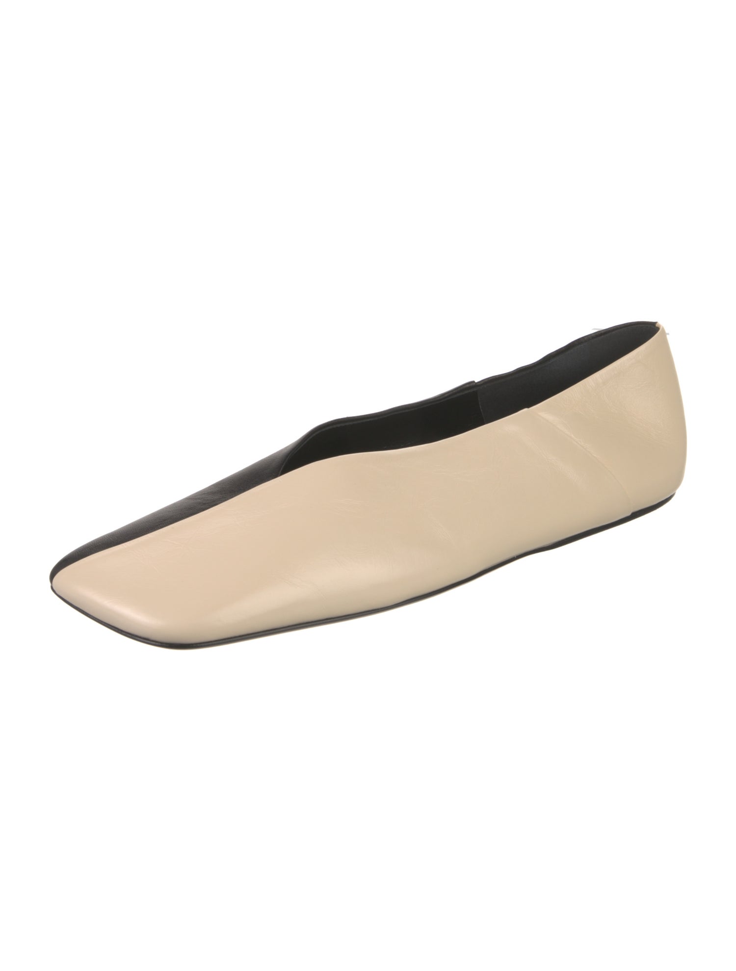 Jil Sander Leather Flats