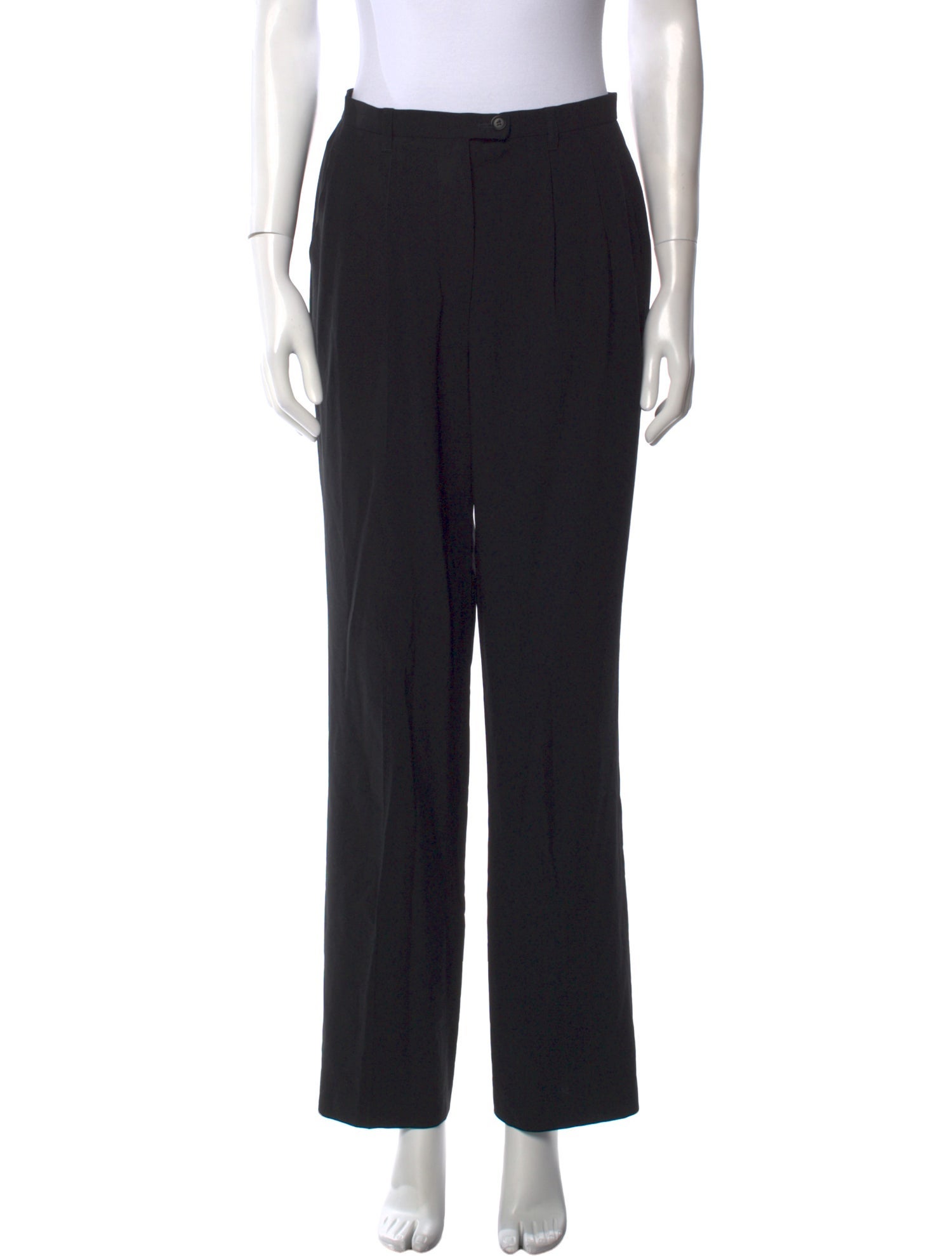 Jil Sander Virgin Wool Straight Leg Pants