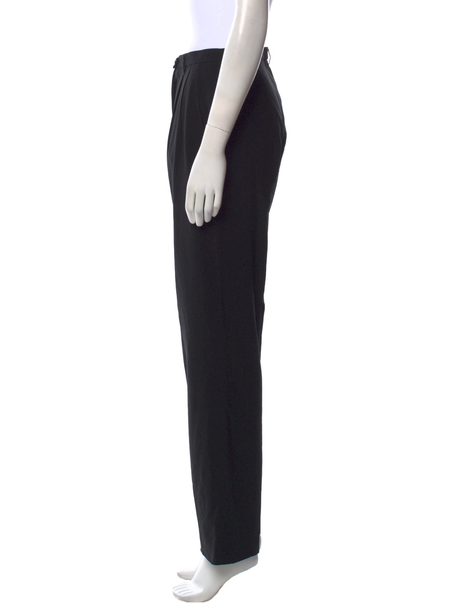 Jil Sander Virgin Wool Straight Leg Pants