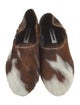 Jil Sander Ponyhair Ballet Flats