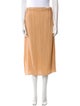 Jil Sander Pleated Accents Midi Length Skirt