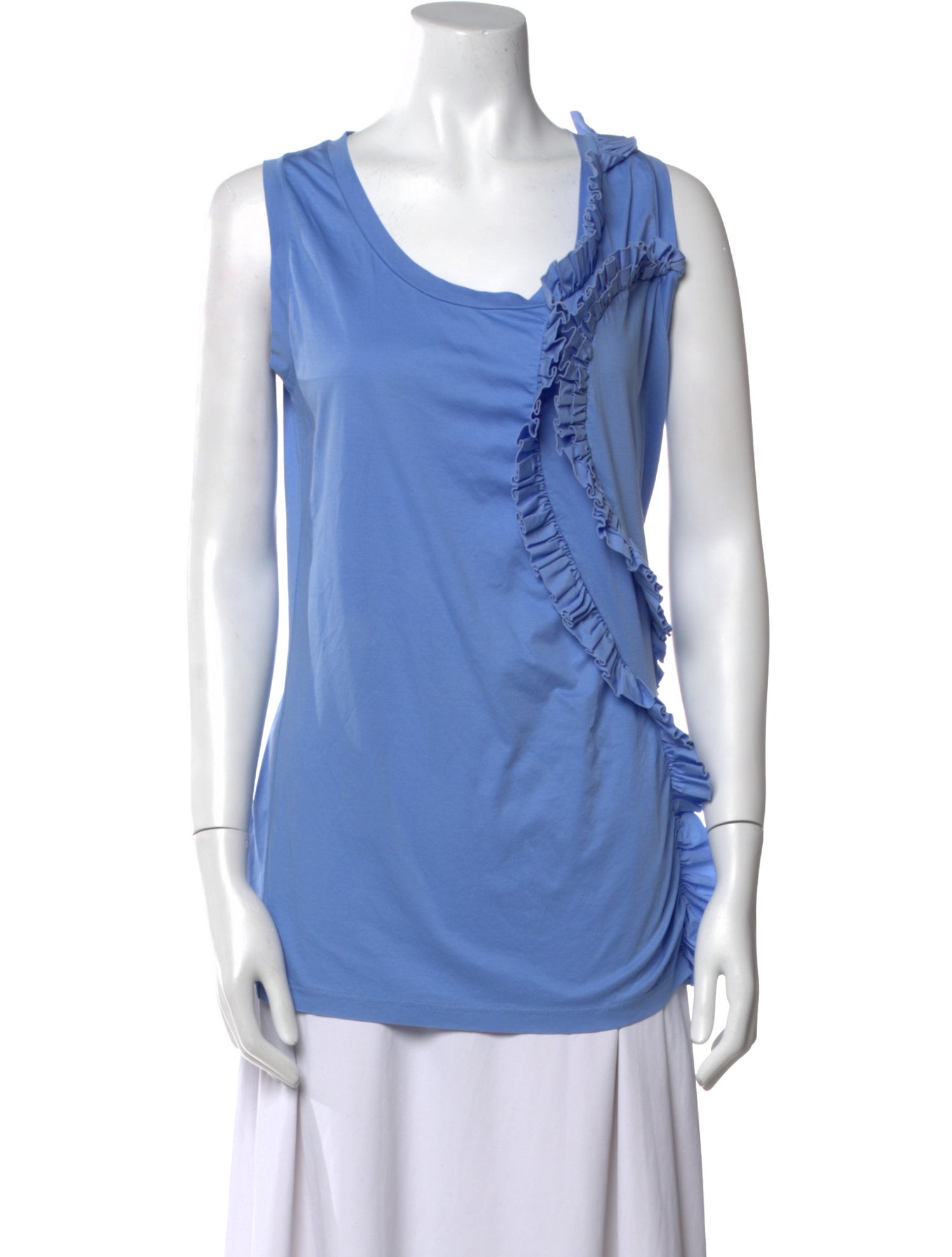 Jil Sander Scoop Neck Sleeveless Top