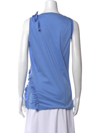 Jil Sander Scoop Neck Sleeveless Top