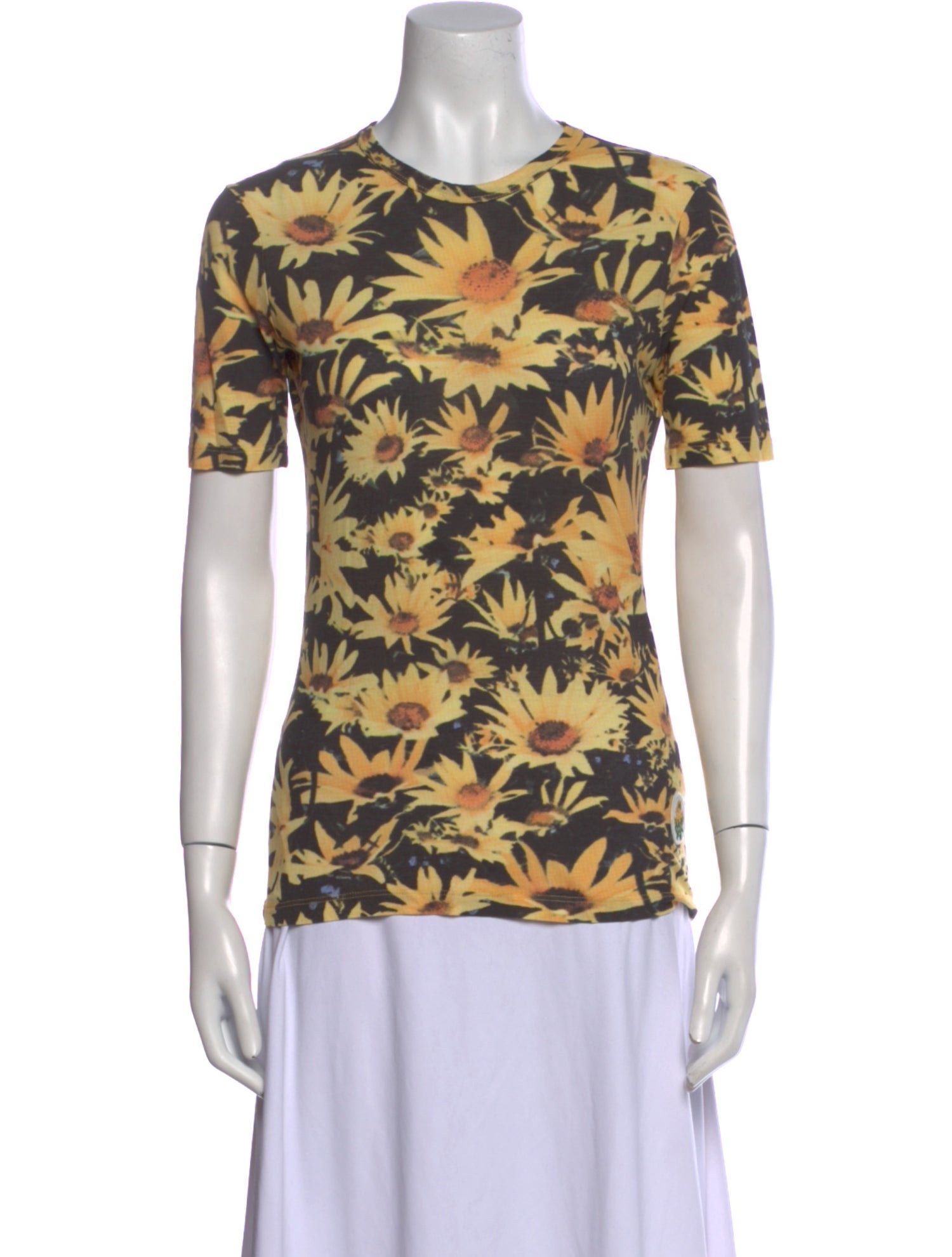 Jil Sander Printed Crew Neck T-Shirt