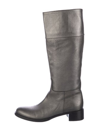 Jil Sander Leather Riding Boots