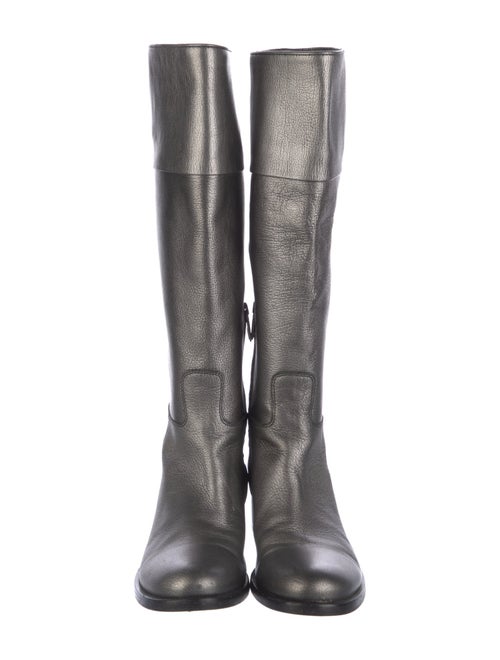 Jil Sander Leather Riding Boots