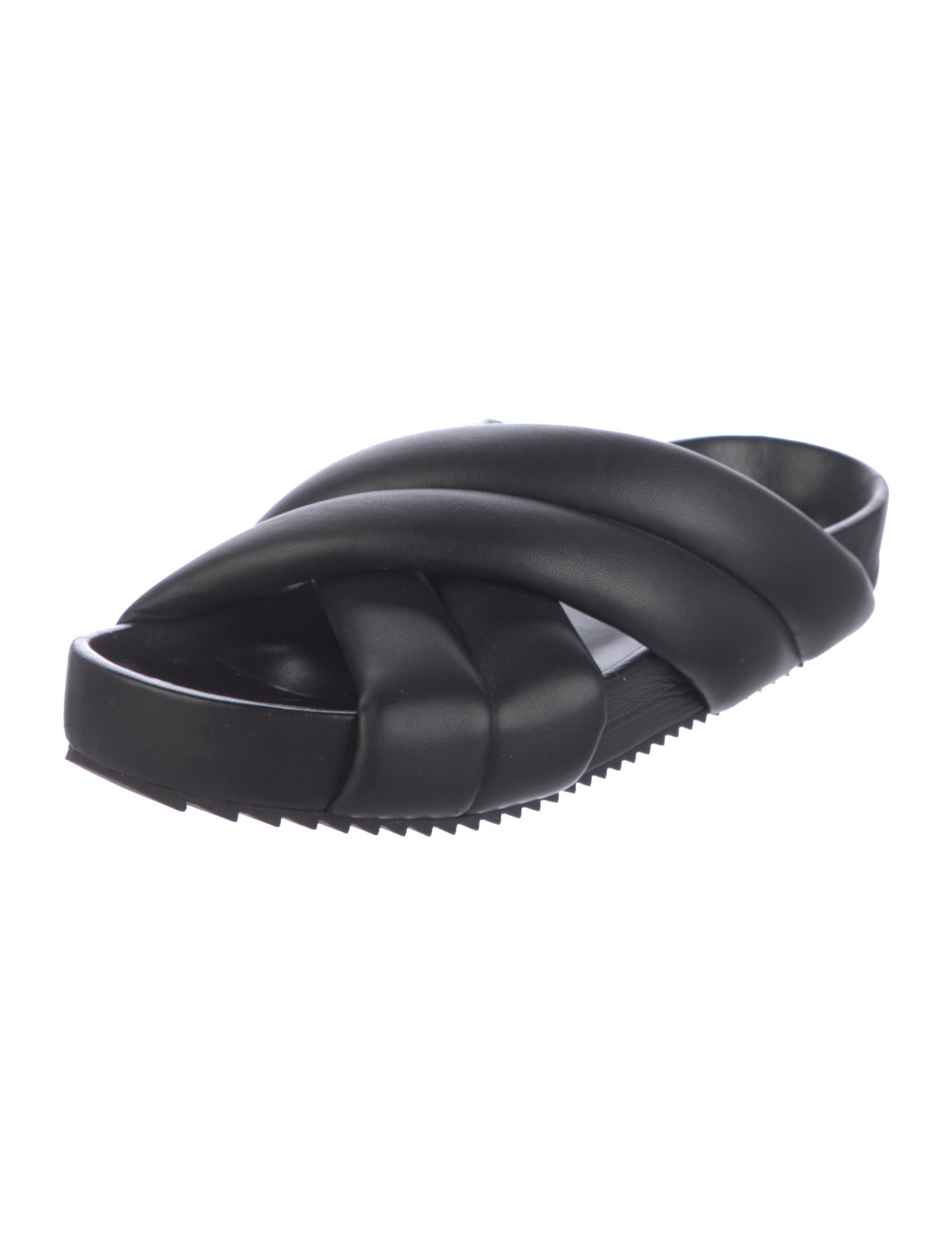 Jil Sander Leather Slides