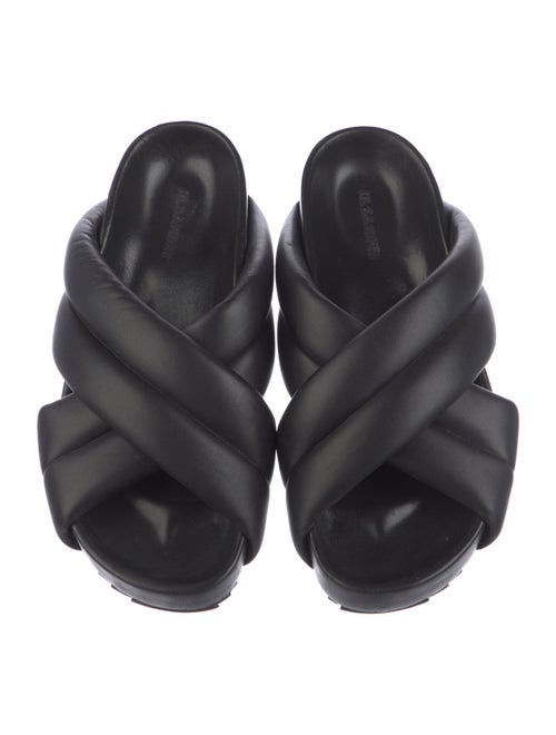 Jil Sander Leather Slides