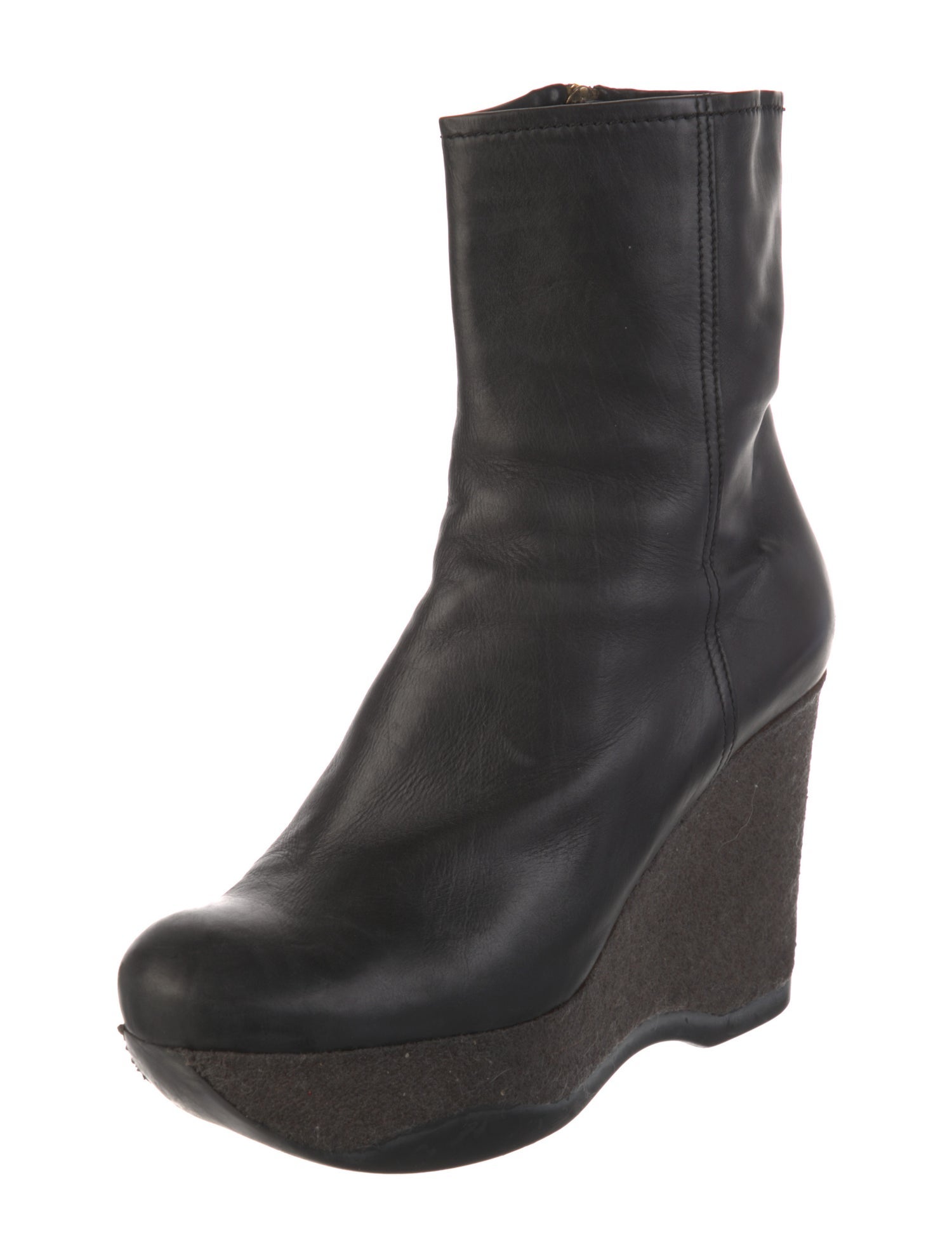 Jil Sander Leather Boots