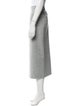 Jil Sander Wool Midi Length Skirt