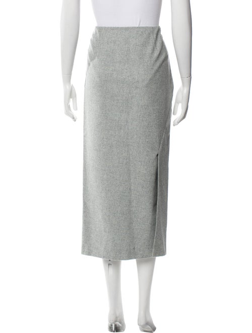 Jil Sander Wool Midi Length Skirt