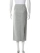 Jil Sander Wool Midi Length Skirt