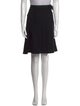 Jil Sander Virgin Wool Knee-Length Skirt