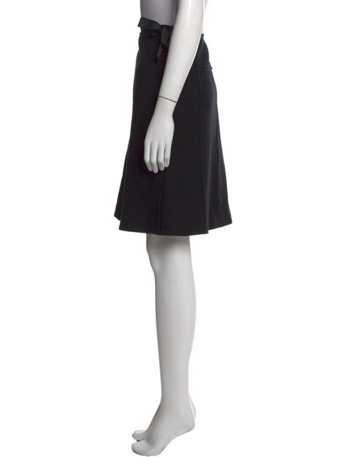 Jil Sander Virgin Wool Knee-Length Skirt