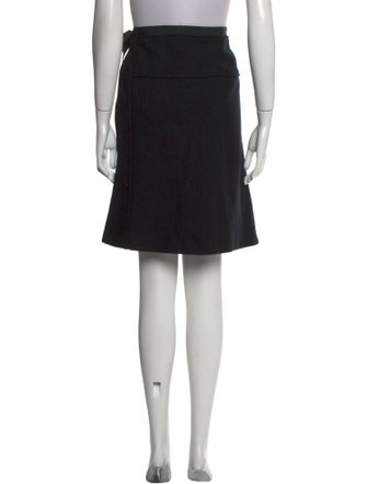 Jil Sander Virgin Wool Knee-Length Skirt