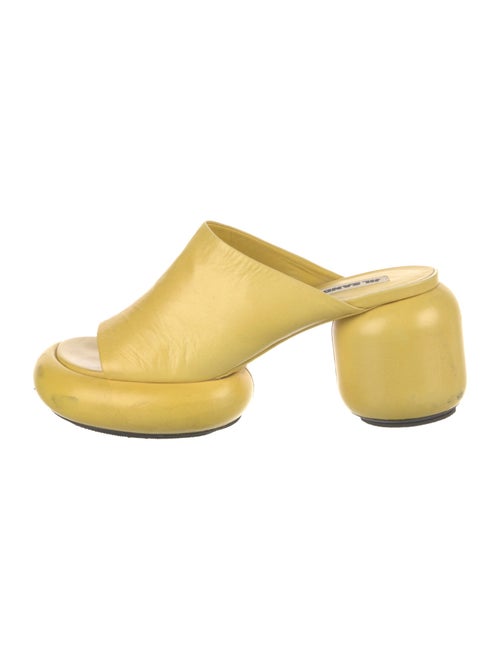 Jil Sander Leather Slides