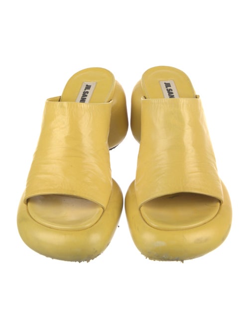 Jil Sander Leather Slides