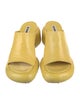 Jil Sander Leather Slides