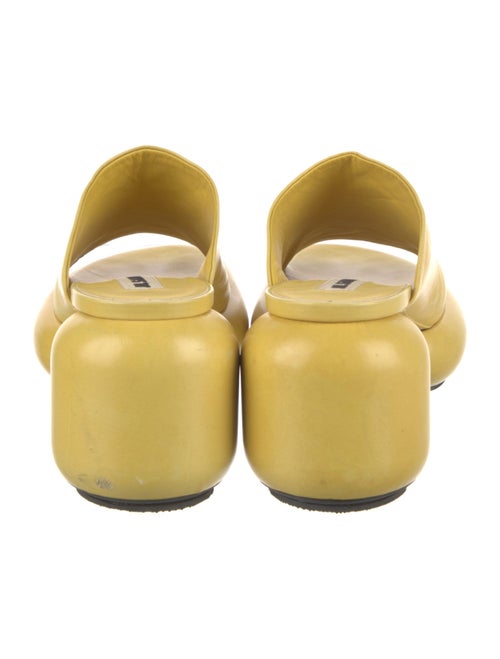 Jil Sander Leather Slides