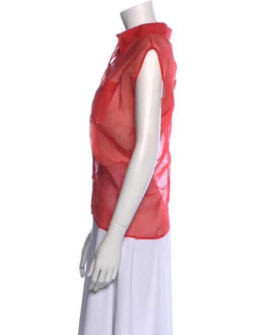 Jil Sander Sleeveless Button-Up Top