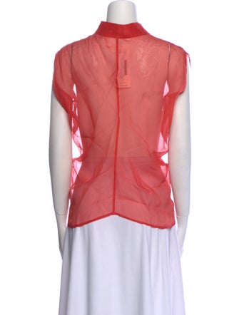 Jil Sander Sleeveless Button-Up Top