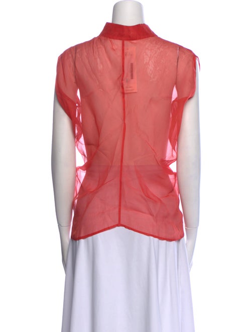 Jil Sander Sleeveless Button-Up Top