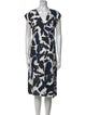 Jil Sander Printed Midi Length Dress