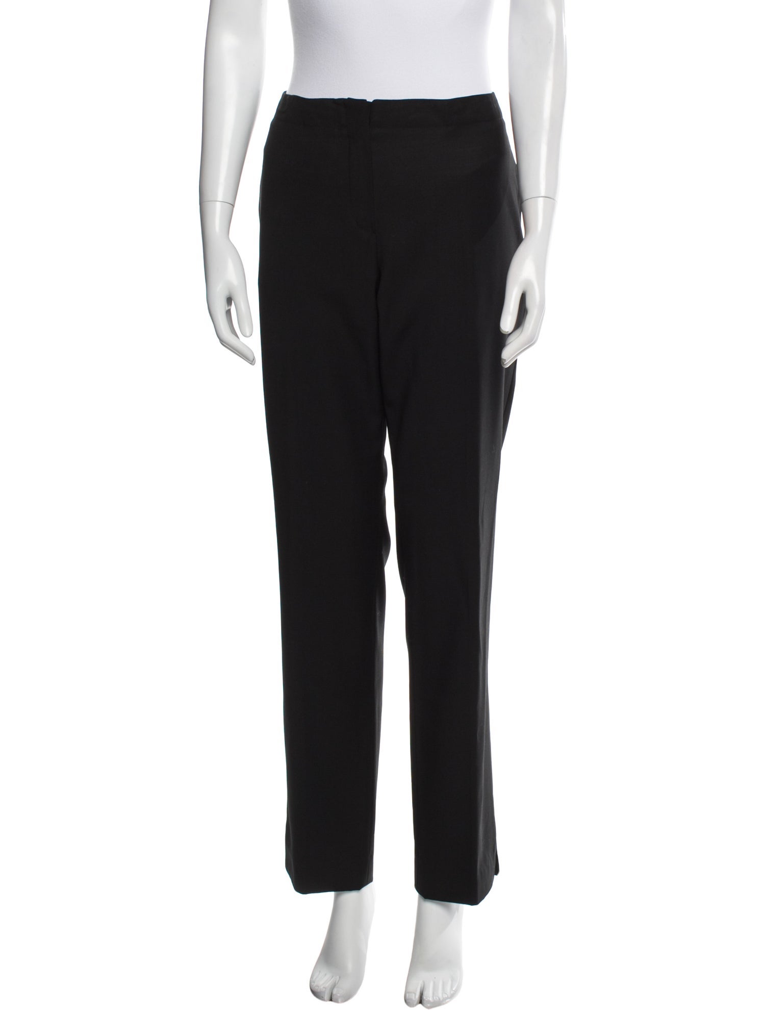 Jil Sander Virgin Wool Straight Leg Pants