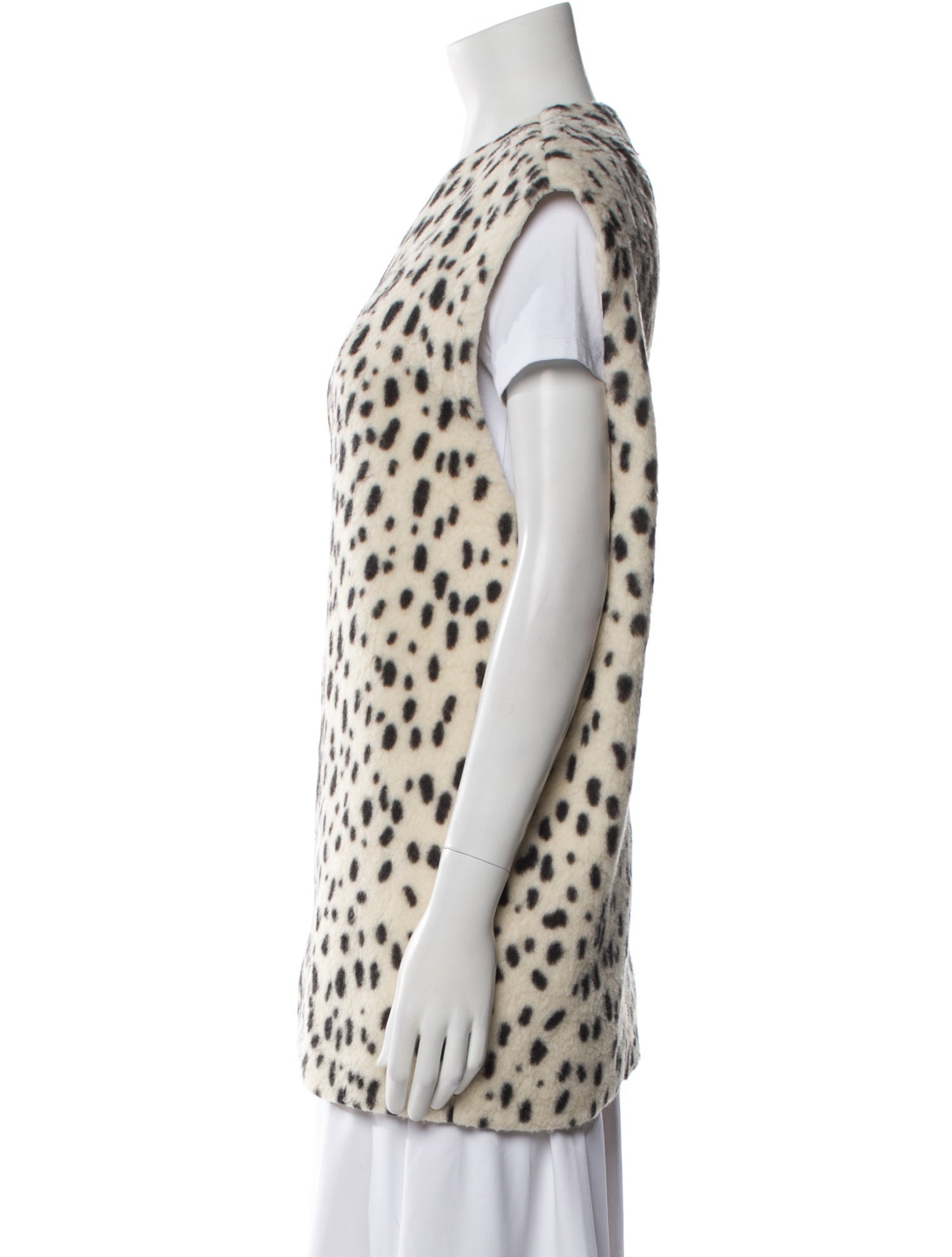 Jil Sander Wool Animal Print Jacket
