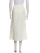Jil Sander Linen Midi Length Skirt